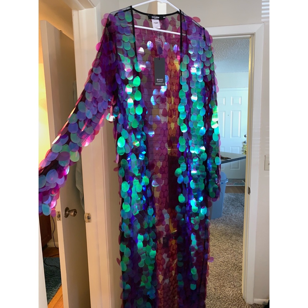 Sequin Kimono